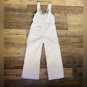 Obermeyer Kids' White Snow Bib